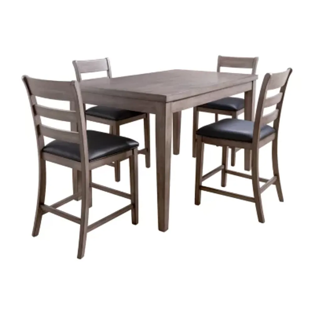 Corliving New York Dining Collection -pc. Counter Height Rectangular Dining Set