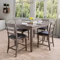 Corliving New York Dining Collection -pc. Counter Height Rectangular Dining Set