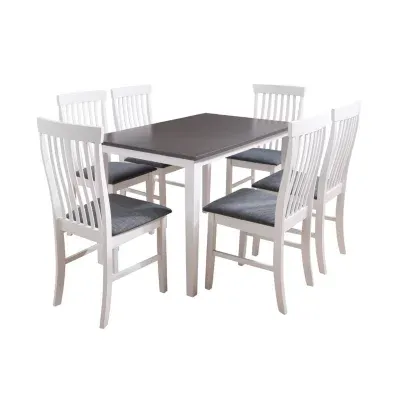 Corliving Michigan Dining Collection 7-pc. Rectangular Dining Set