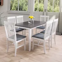 Corliving Michigan Dining Collection 7-pc. Rectangular Dining Set