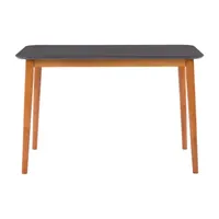 Corliving Alpine Dining Collection Rectangular Wood-Top Dining Table