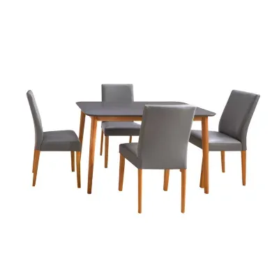 Corliving Alpine Dining Collection 5-pc. Rectangular Dining Set