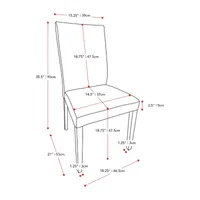 Corliving Alpine Dining Collection 5-pc. Rectangular Dining Set