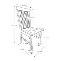 Corliving Michigan Dining Collection 2-pc. Side Chair