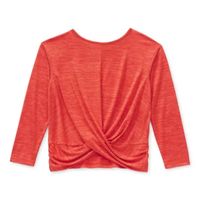 Xersion Little & Big Girls Round Neck Long Sleeve T-Shirt