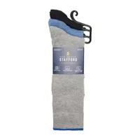 Stafford Casual Performance 3 Pair Crew Socks Mens