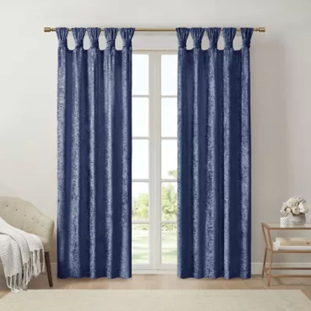 Intelligent Design Isabel Light-Filtering Tab Top Single Curtain Panel