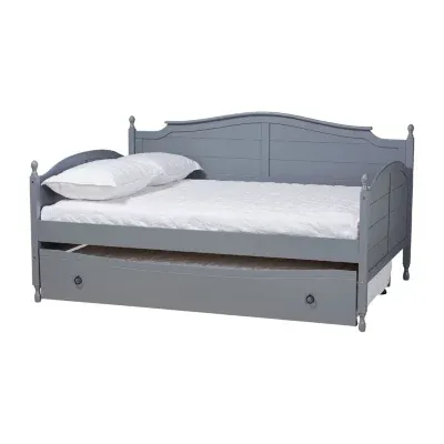 Mara Wooden Trundle Bed