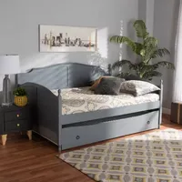 Mara Wooden Trundle Bed