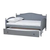 Mara Wooden Trundle Bed