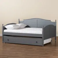 Mara Wooden Trundle Bed