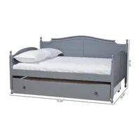 Mara Wooden Trundle Bed