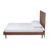 Nicola Wooden Platform Bed