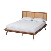 Nura Wooden Platform Bed