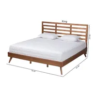 Shiro Wooden Platform Bed