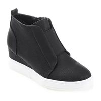 Journee Collection Womens Clara Wedge Sneaker