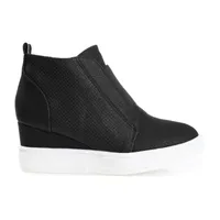 Journee Collection Womens Clara Wedge Sneaker