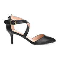 Journee Collection Womens Riva Strap Pumps