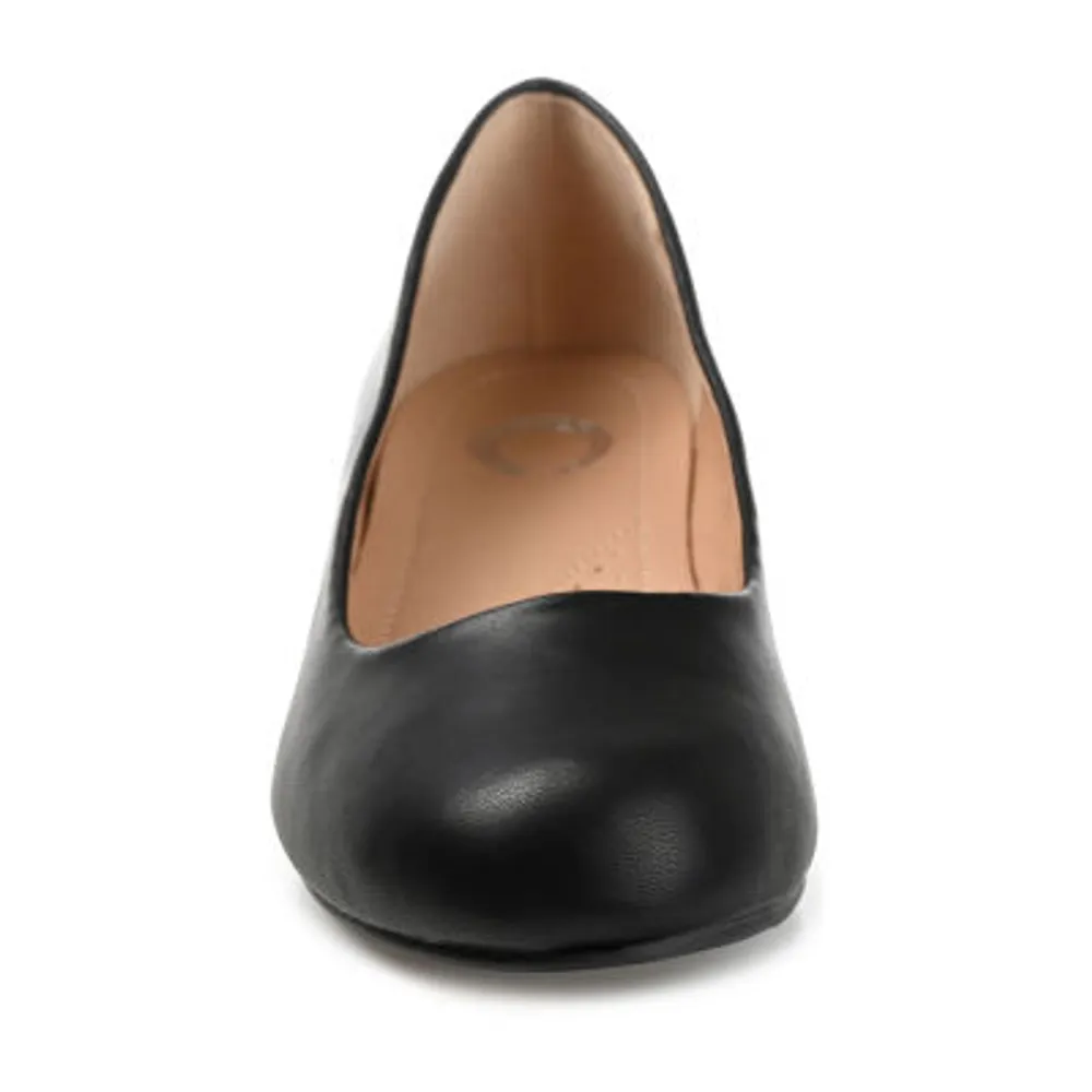 Journee Collection Womens Saar Block Heel Pumps