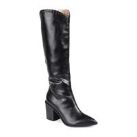 Journee Collection Womens Daria Stacked Heel Riding Boots