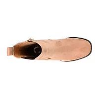 Journee Collection Womens Kaydia Stacked Heel Booties