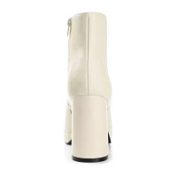 Journee Collection Womens Mollie Block Heel Booties
