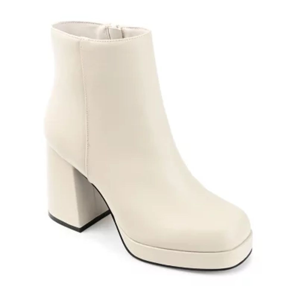 Journee Collection Womens Mollie Block Heel Booties