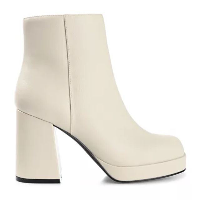 Journee Collection Womens Mollie Block Heel Booties