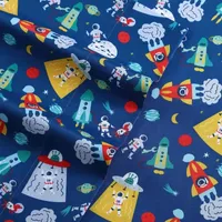 Poppy & Fritz Space Kids Deep Pocket Sheet Set