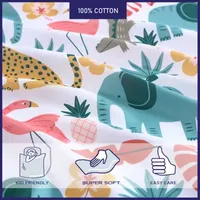 Poppy & Fritz Wild Animals Deep Pocket Sheet Set