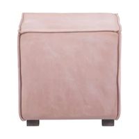 Karuna Leather Ottoman