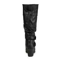 Journee Collection Womens Late Riding Boots