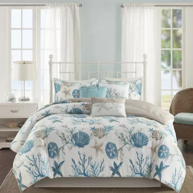 Madison Park Pacific Grove 7-pc. Cotton Comforter Set