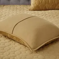 Madison Park Emery 3-Pc Velvet Quilt Set