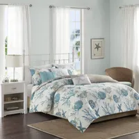 Madison Park Pacific Grove Cotton Sateen 6-pc. Duvet Cover Set