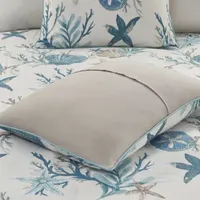 Madison Park Pacific Grove Cotton Sateen 6-pc. Duvet Cover Set