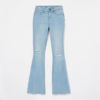 a.n.a Womens High Rise Flare Jean