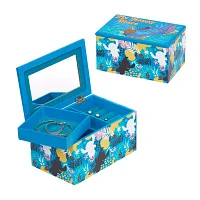 Disney Lilo & Stitch "My Happy Place" Blue Jewelry Box