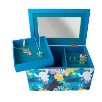 Disney Lilo & Stitch "My Happy Place" Blue Jewelry Box