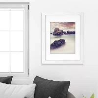 Malden 8x10/11x14 Gallery White Wall Frame