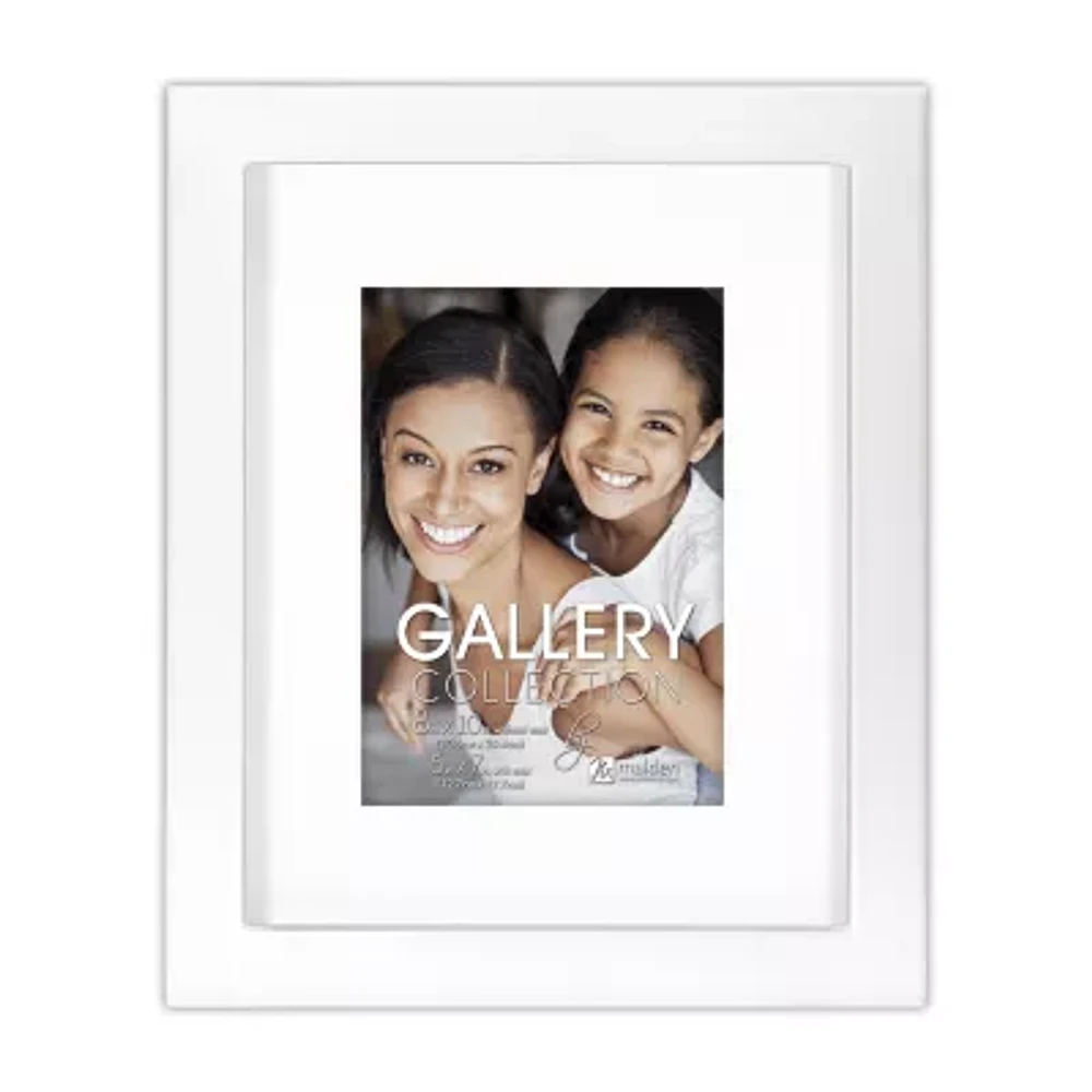 Malden 5x7/8x10 Gallery White Wall Frame