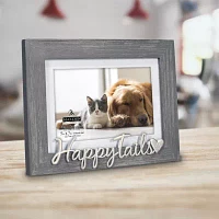 Malden 4x6/5x7 Happy Tails Gray Tabletop Frame