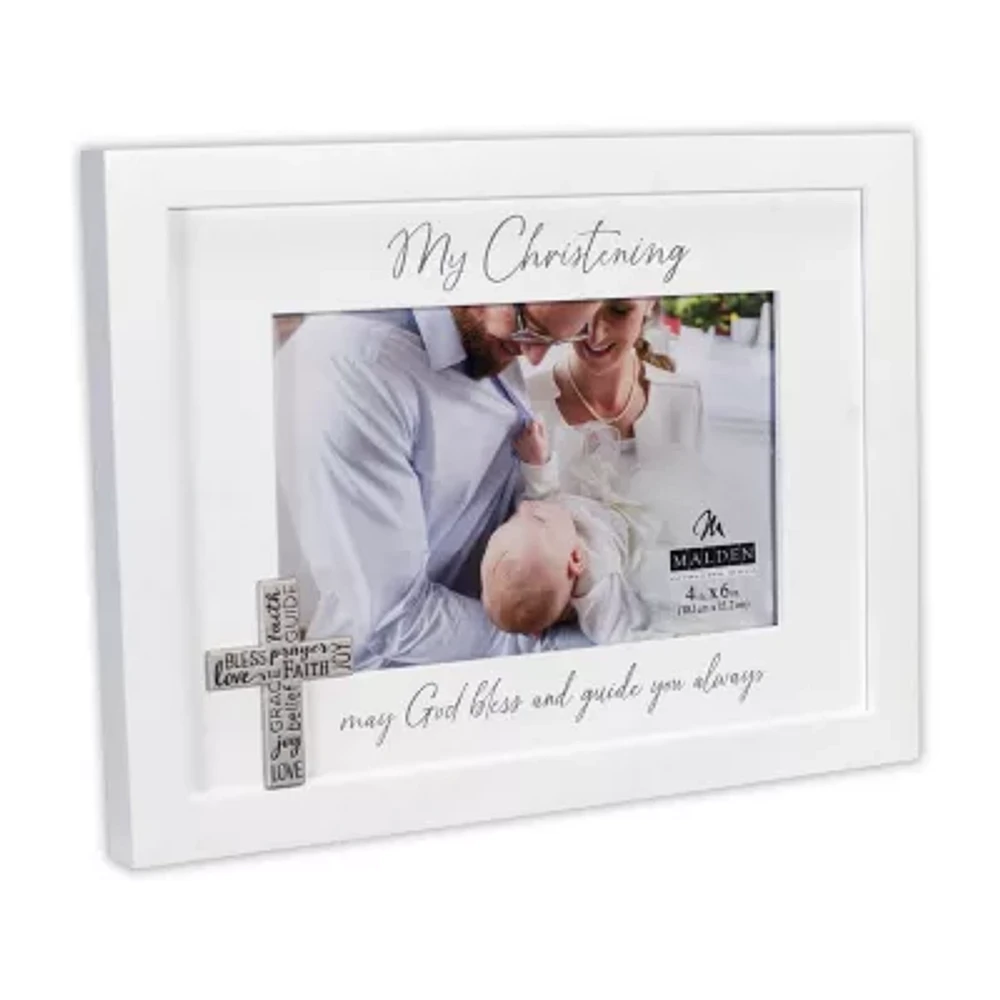 Malden 4x6 Christening Wood Mat Tabletop Frame