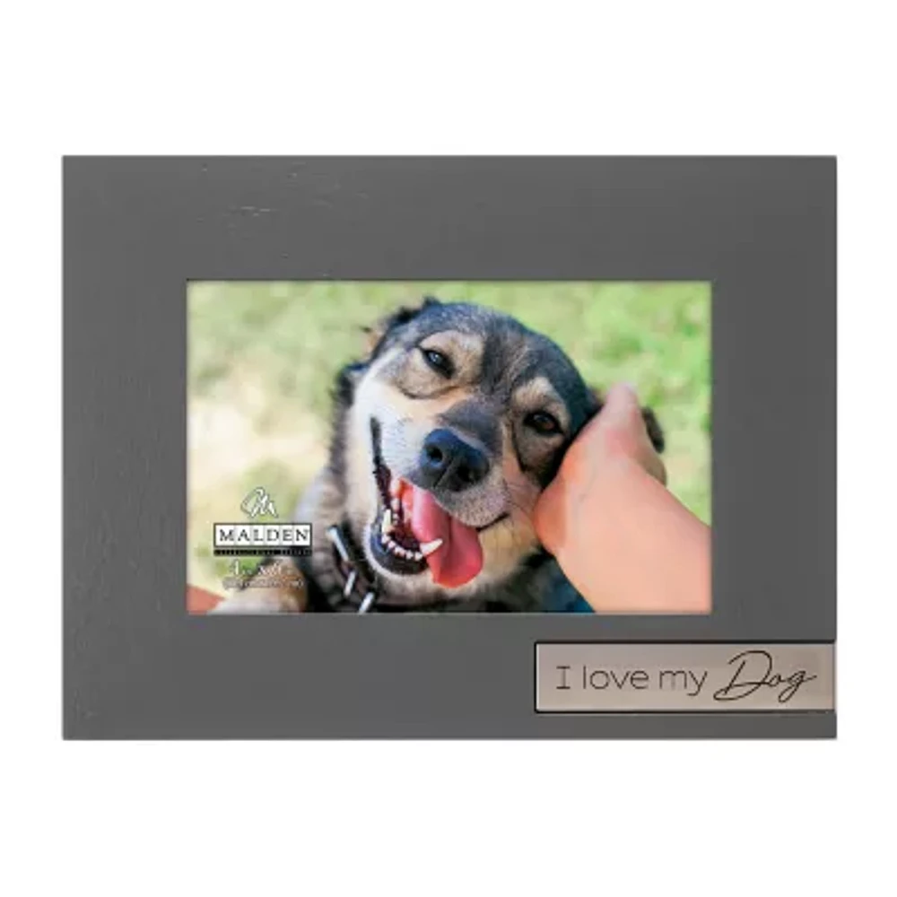 Malden 4x6 I Love My Dog Tabletop Frame