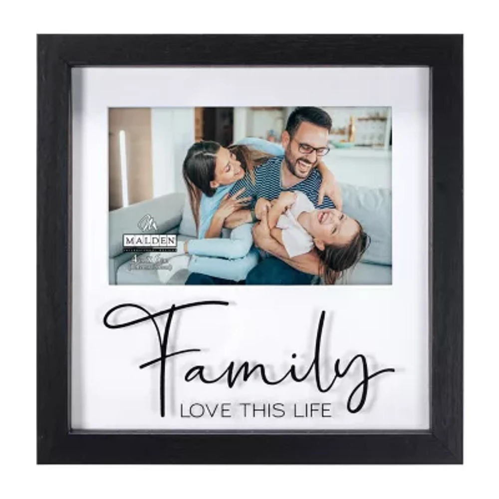 Malden 4x6 Family Shadowbox Tabletop Frame