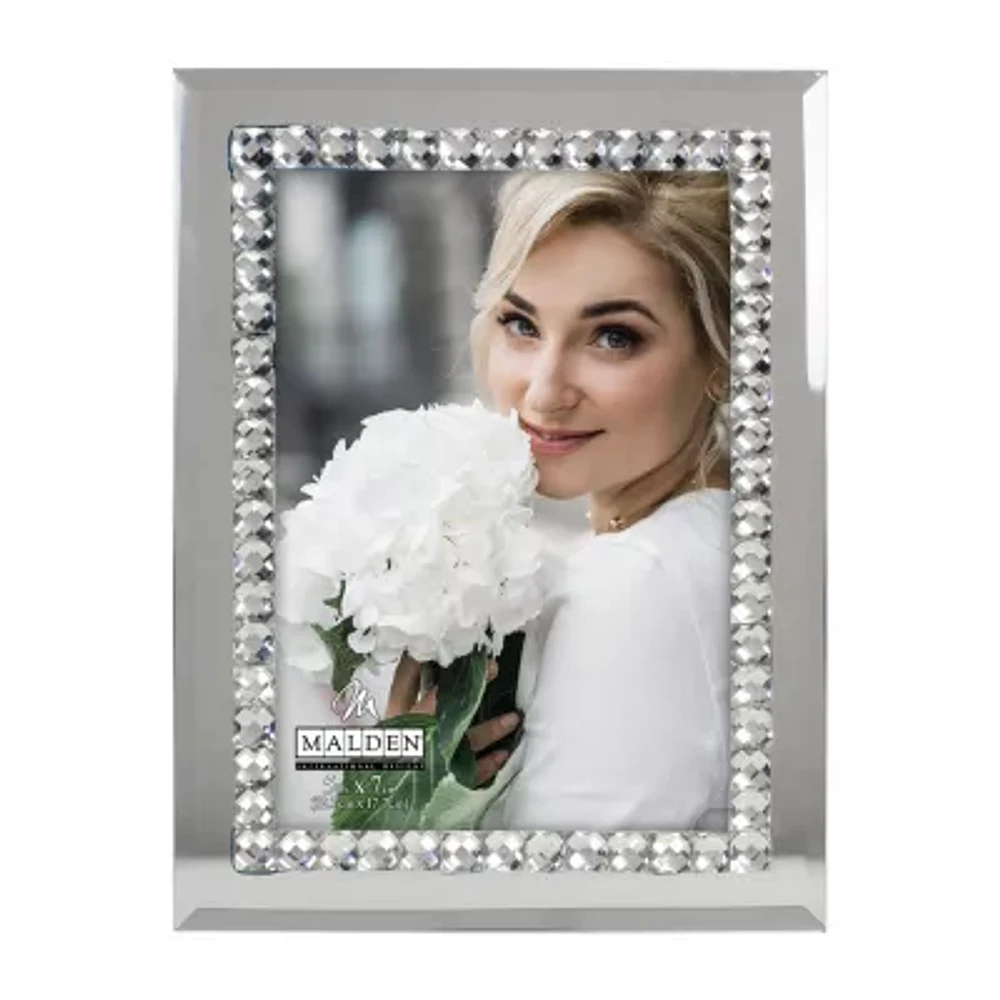 Malden 5x7 Jeweled Mirror Tabletop Frame