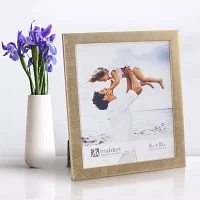 Malden 8x10 Gold Linear Tabletop Frame