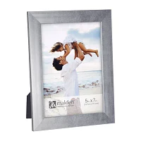 Malden 5x7 Silver Linear Tabletop Frame