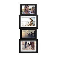 Malden 4-Op 4x6/5x7 Black Panel Wall Frame