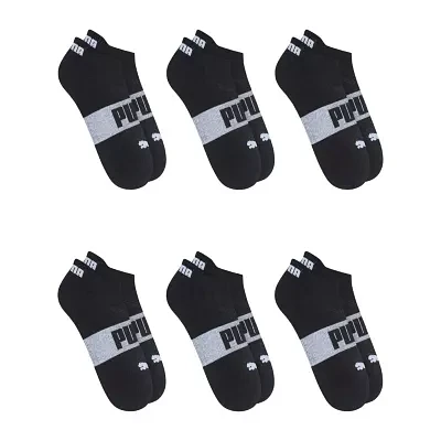 PUMA Ultimate Training Heel Tab 6 Pair Low Cut Socks Womens